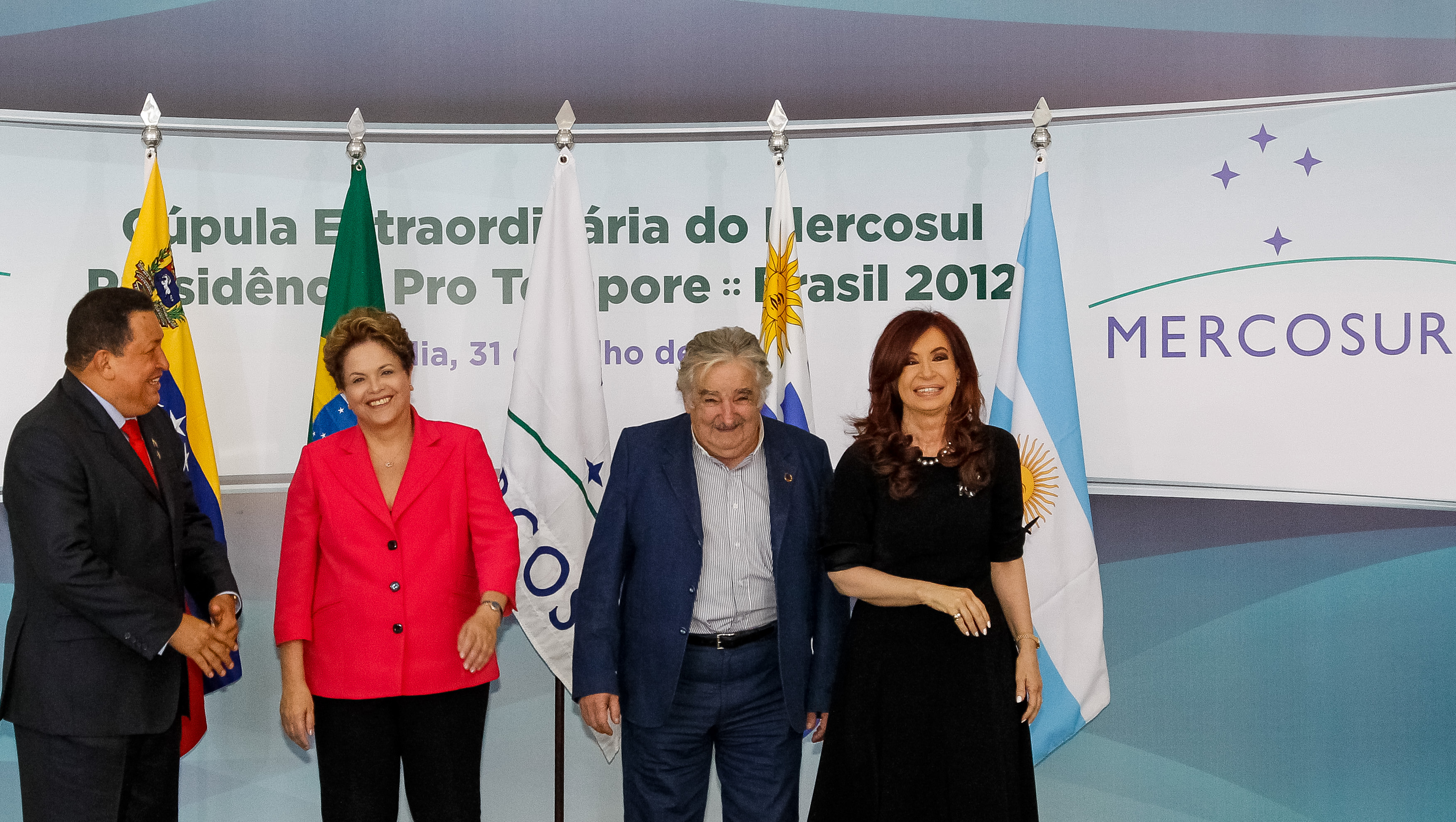 Fotografia oficial da Cúpula Extraordinária do Mercosul - 06