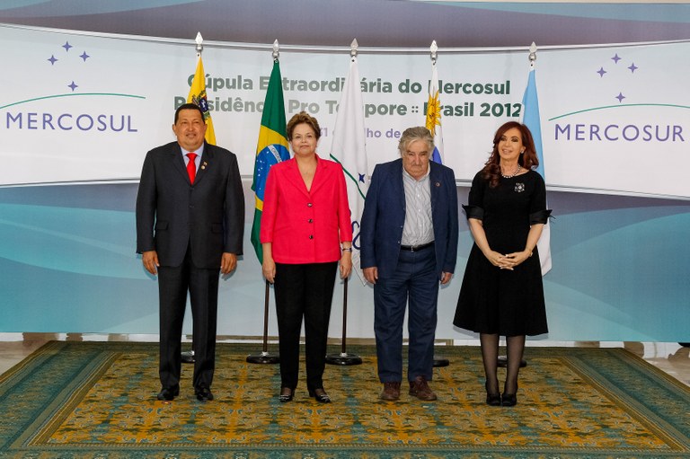 Fotografia oficial da Cúpula Extraordinária do Mercosul - 02