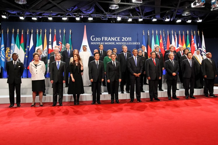 Fotografia oficial na Cúpula de Líderes do G20 2