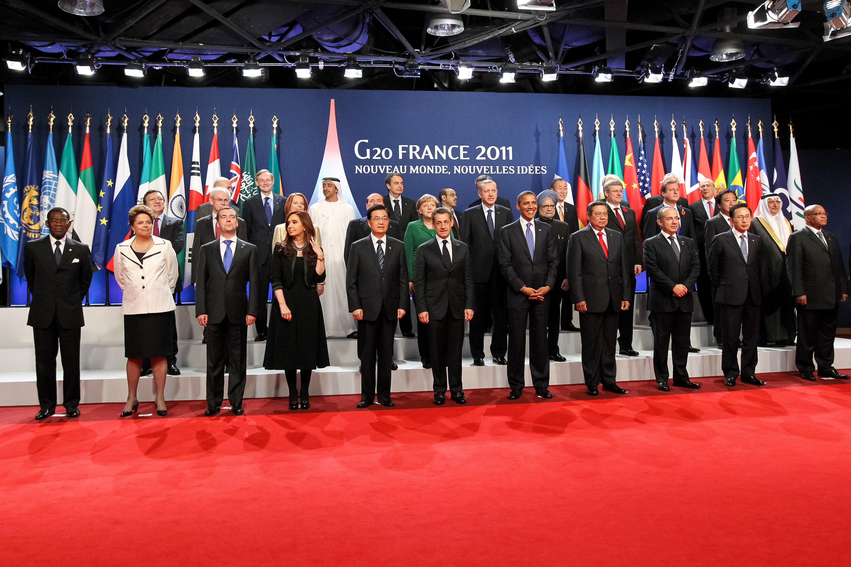Fotografia oficial na Cúpula de Líderes do G20 2