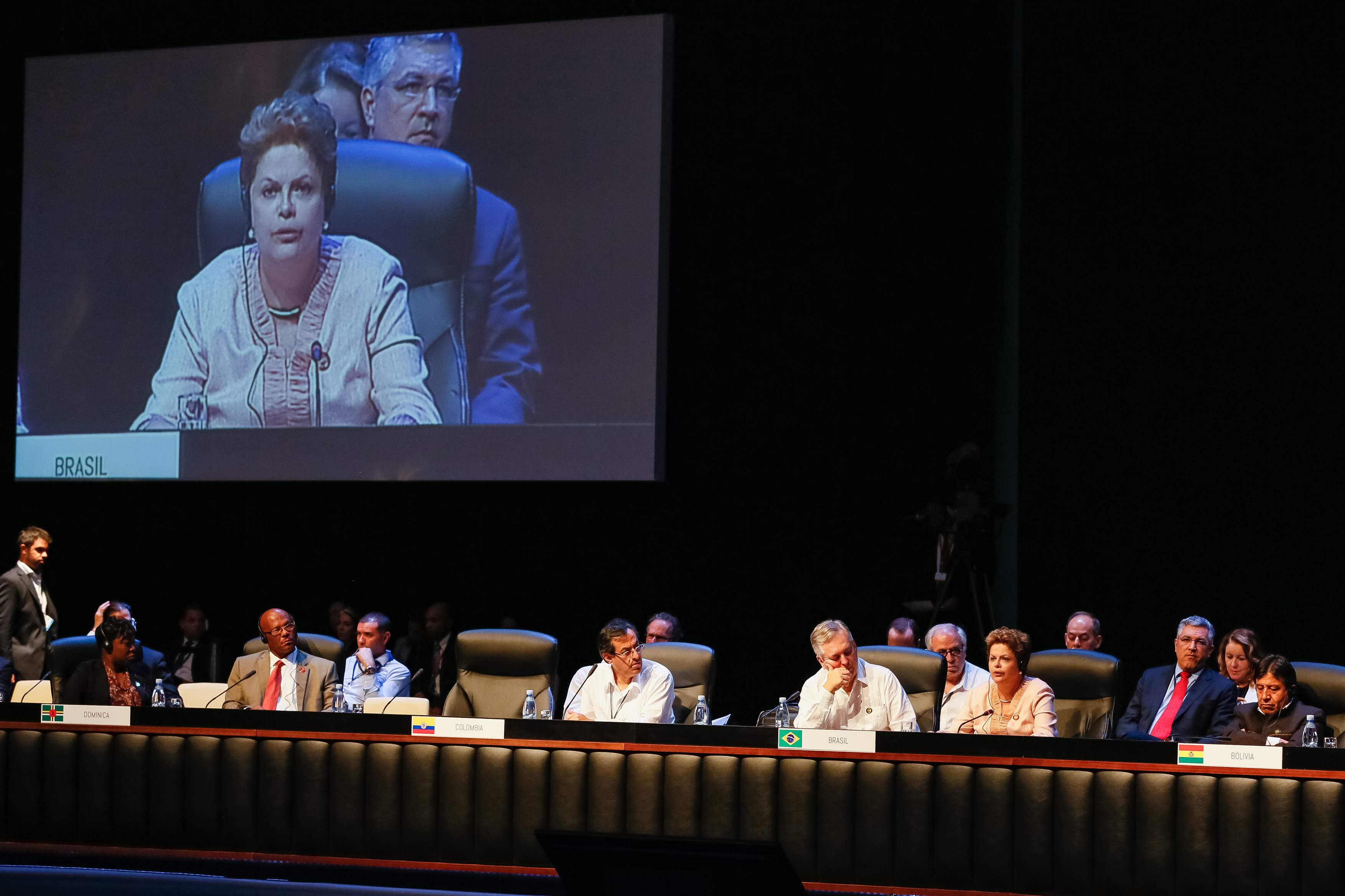 I Sessão de trabalho da II Cúpula da Comunidade dos Estados Latino-Americanos e Caribenhos – CELAC - 02