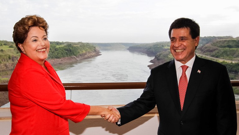 Inauguração Conjunta da linha de 500 KV em Itaipu Binacional - 02 Inauguração Conjunta da linha de 500 KV em Itaipu Binacional - 02