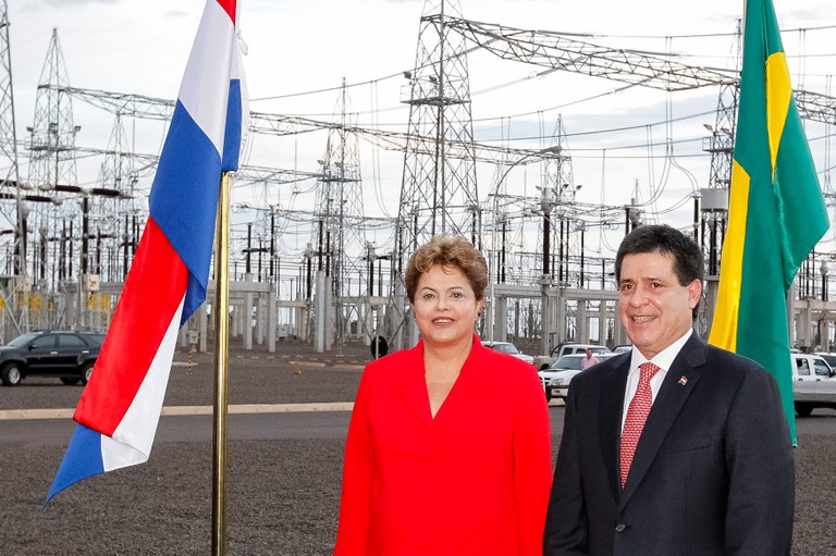 Inauguração Conjunta da linha de 500 KV em Itaipu Binacional - 05 Inauguração Conjunta da linha de 500 KV em Itaipu Binacional - 05