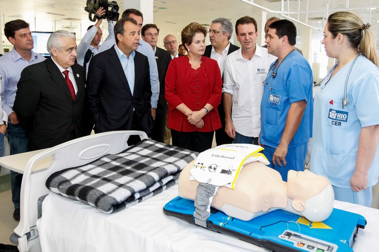 Inauguração da Coordenação de Emergência Regional Professor Nova Monteiro, CER Leblon, Hospital Miguel Couto, Programa SOS Emergência - 03