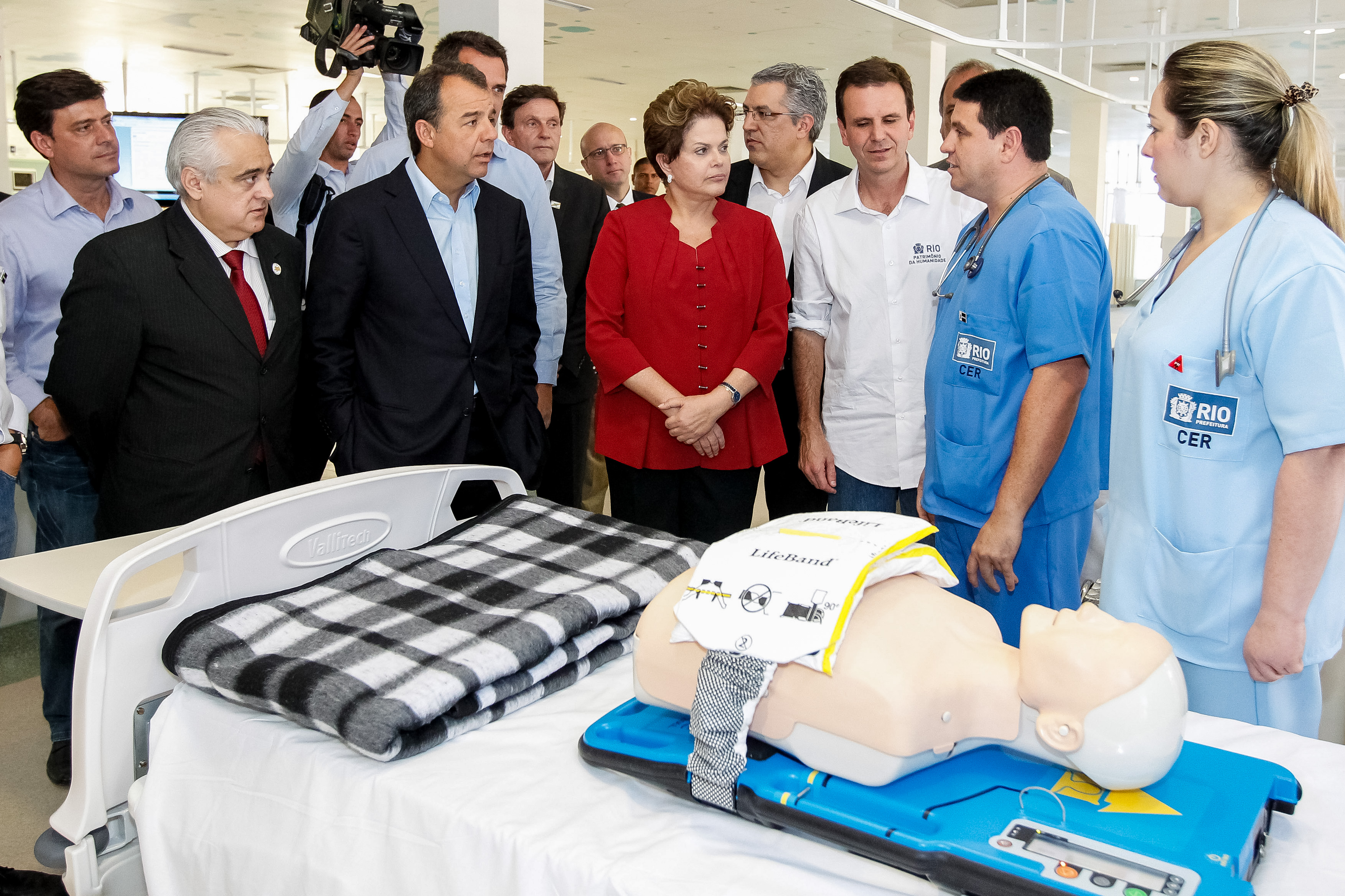 Inauguração da Coordenação de Emergência Regional Professor Nova Monteiro, CER Leblon, Hospital Miguel Couto, Programa SOS Emergência - 03