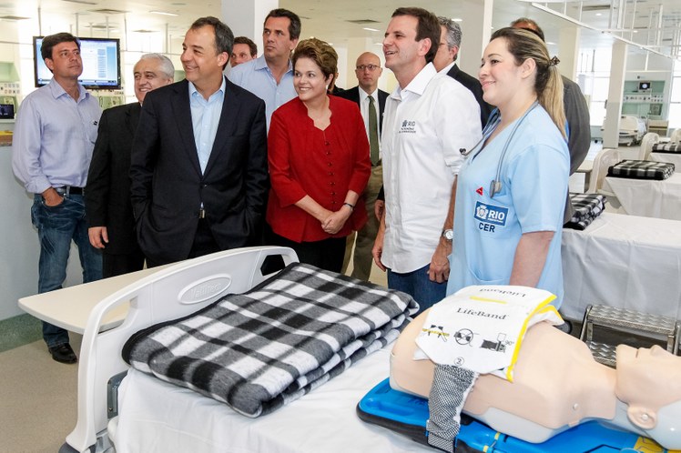 Inauguração da Coordenação de Emergência Regional Professor Nova Monteiro, CER Leblon, Hospital Miguel Couto, Programa SOS Emergência - 04