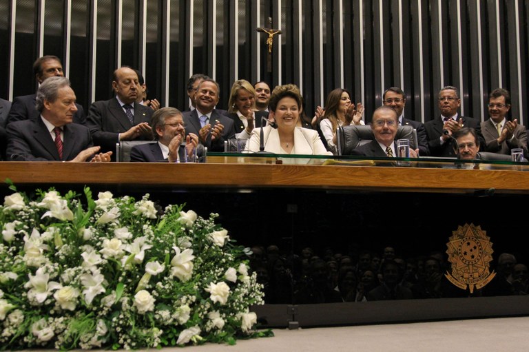 Dilma participa da Sessão Legislativa 1