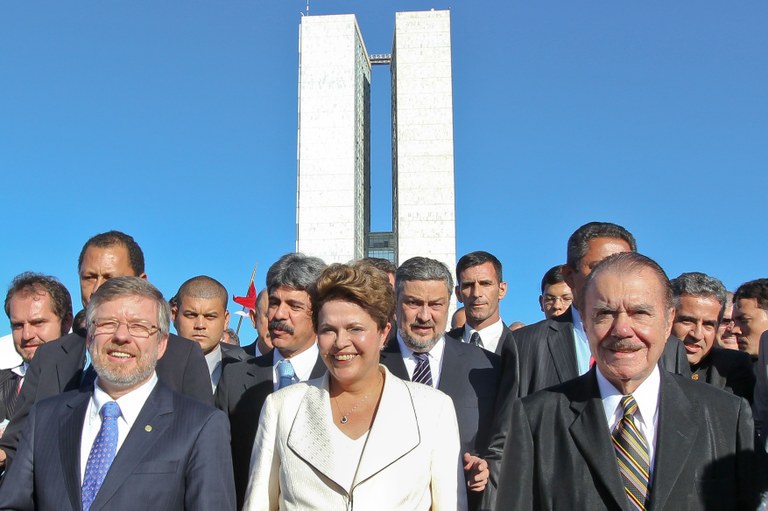 Dilma cumprimenta Sarney e Maia 2 Dilma cumprimenta Sarney e Maia 2
