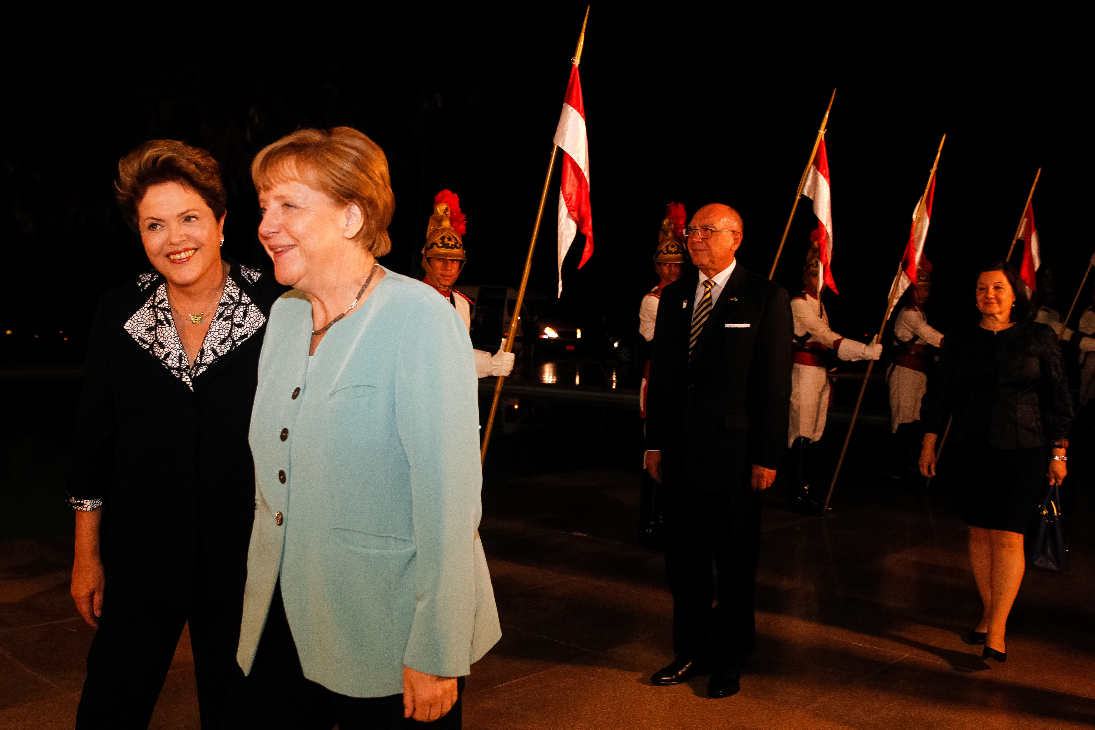 Jantar de trabalho com a Chanceler da Alemanha, Angela Merkel - 01