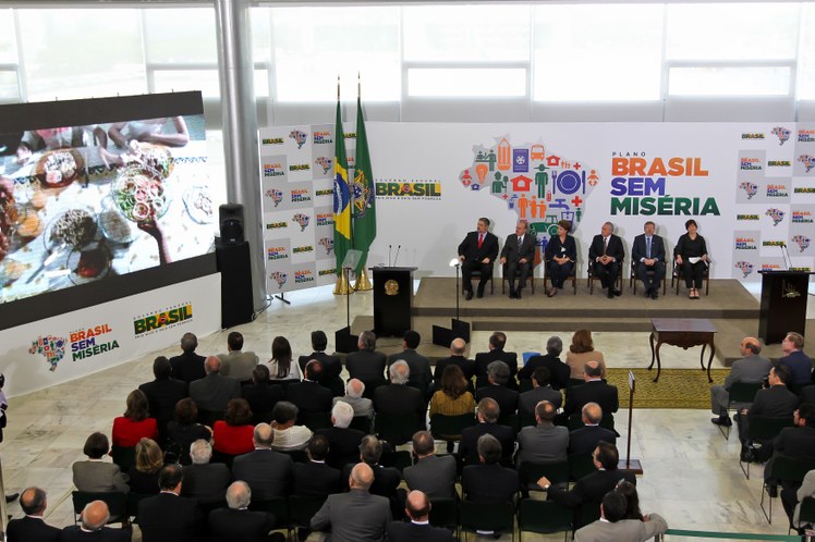Dilma durante lançamento do Plano Brasil Sem Miséria 5