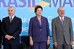 Presidenta Dilma Rousseff, vice-presidente Michel Temer e o presidente do Senado, José Sarney