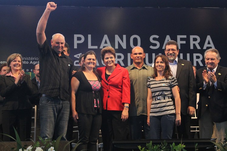 Dilma Rousseff durante lançamento do Plano Safra da Agricultura Familiar 6