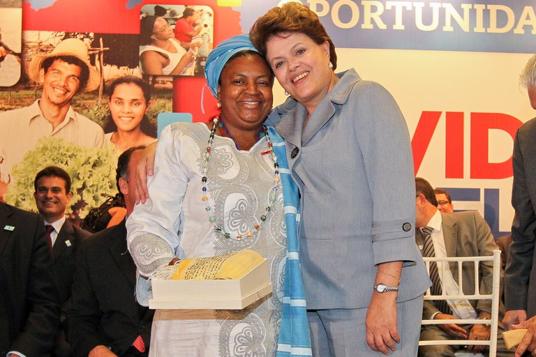 Dilma durante lançamento do Programa de Inclusão Produtiva Vida Melhor 1