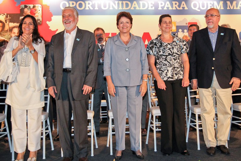 Dilma durante lançamento do Programa de Inclusão Produtiva Vida Melhor 3