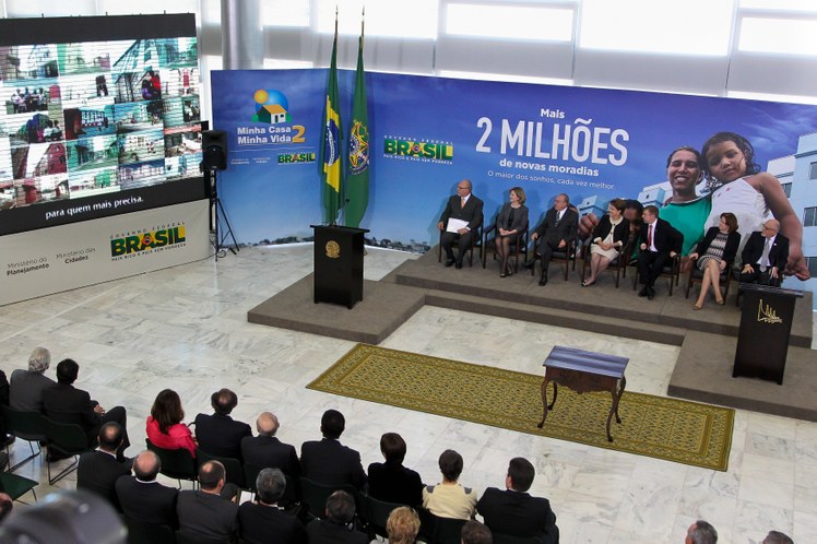 Dilma Rousseff participa da cerimônia de lançamento 2