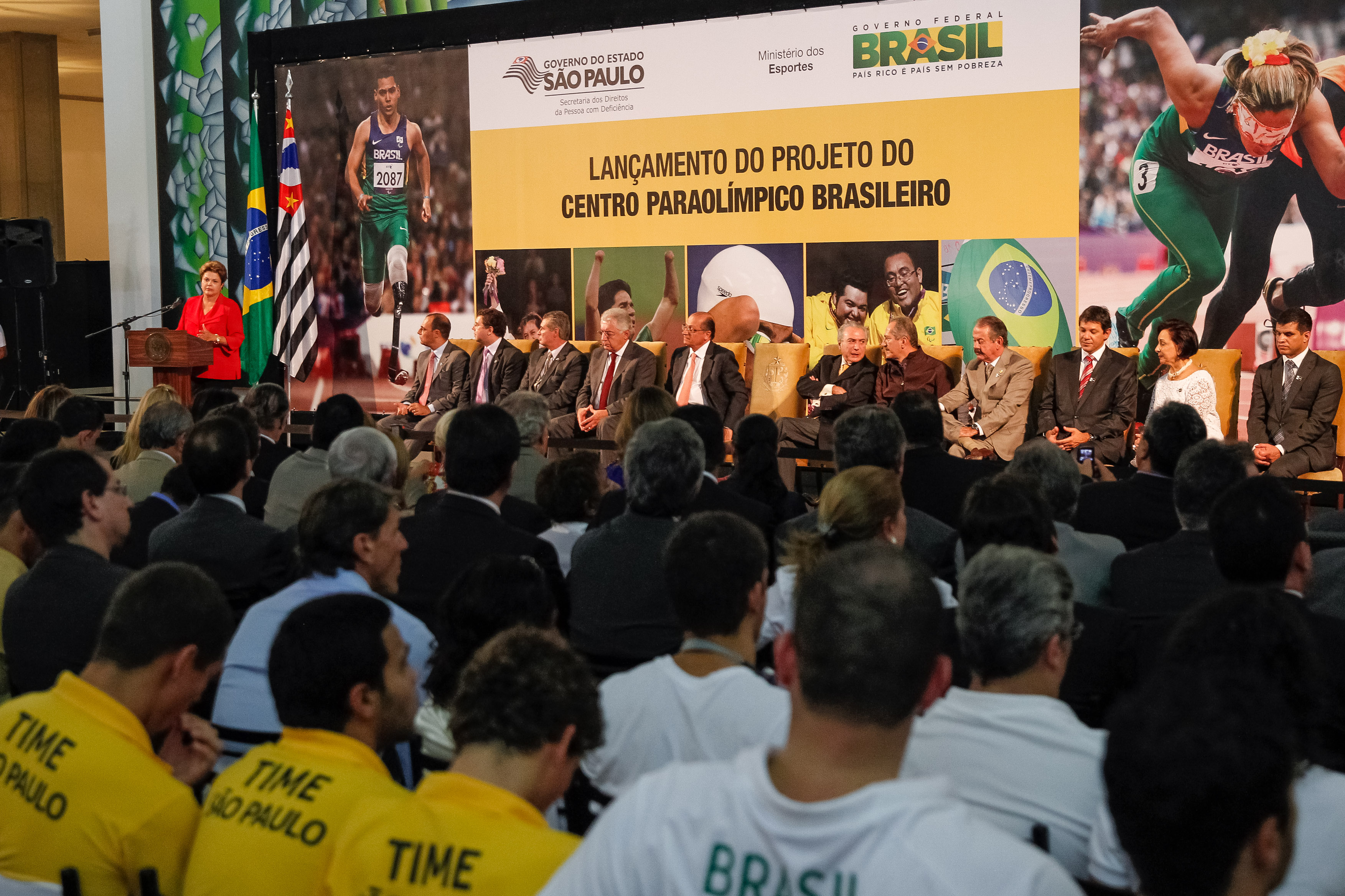 Lançamento do projeto do centro Paraolímpico Brasileiro - 02