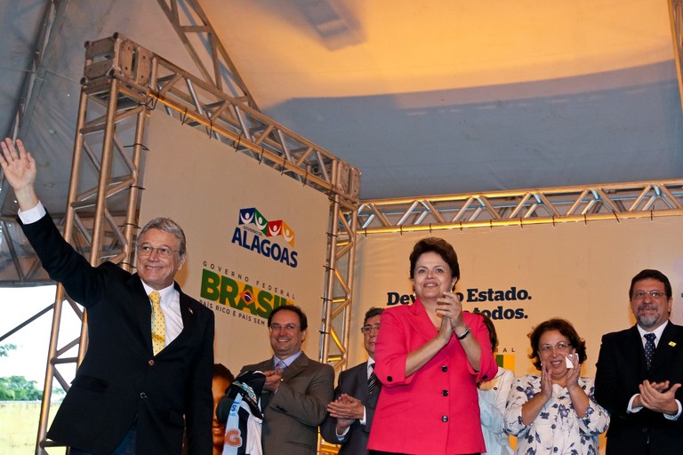 Dilma Rousseff durante cerimônia de lançamento regional Brasil sem Miséria 3