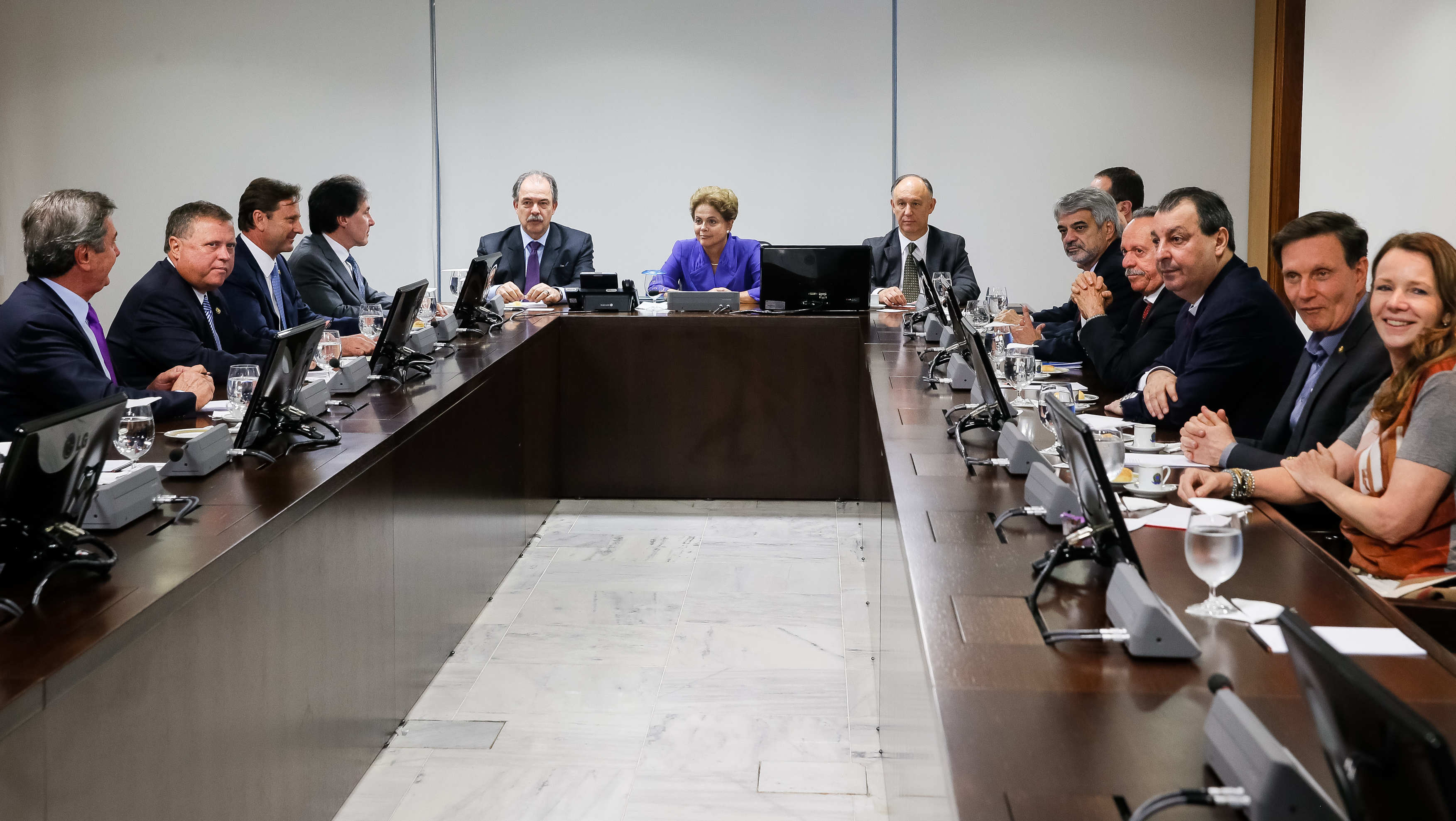 Líderes dos Partidos da Base Aliada no Senado Federal - 02