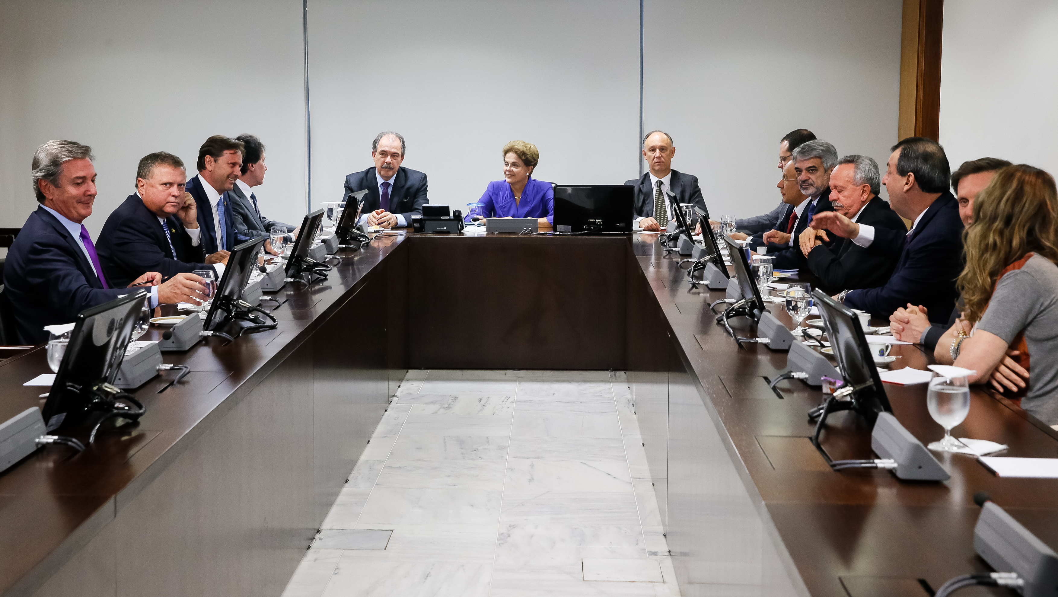 Líderes dos Partidos da Base Aliada no Senado Federal - 01