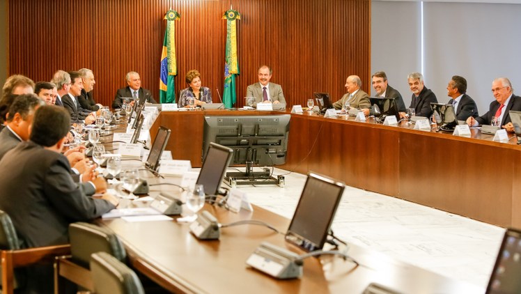 Líderes dos Partidos da Base Aliada no Senado Federal e Câmara dos Deputados - 01
