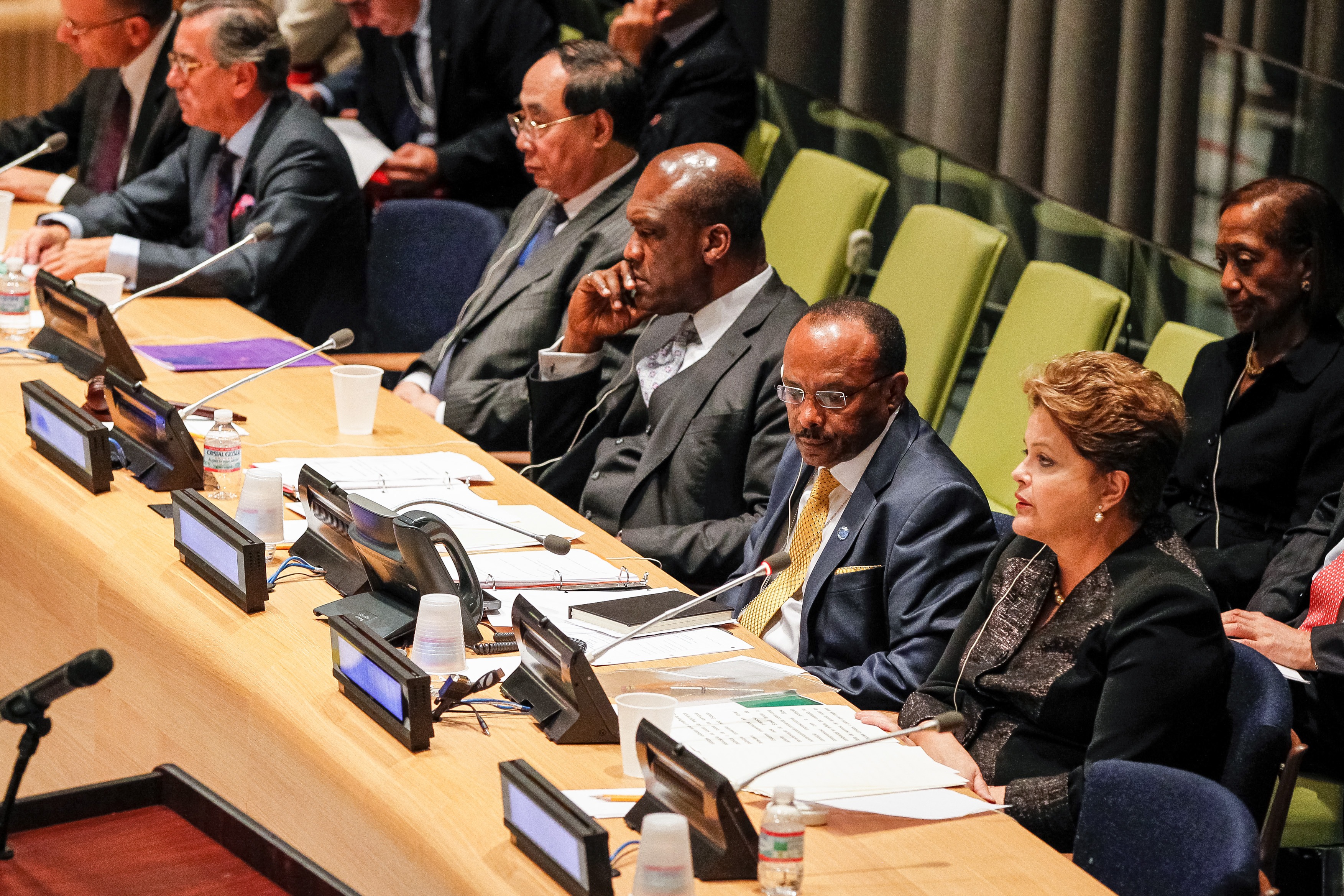 Mesa de abertura do Foro Político de Alto Nível sobre Desenvolvimento Sustentável “Building the future we want: from Rio +20 to the Post-2015 Development Agenda" - 01