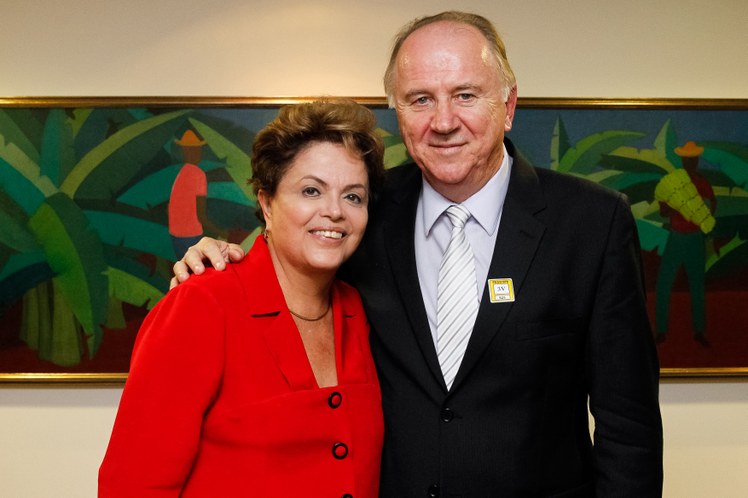 Paulo Ziulkoski, Presidente da Confederação Nacional dos Municípios e representantes da CNM - 01