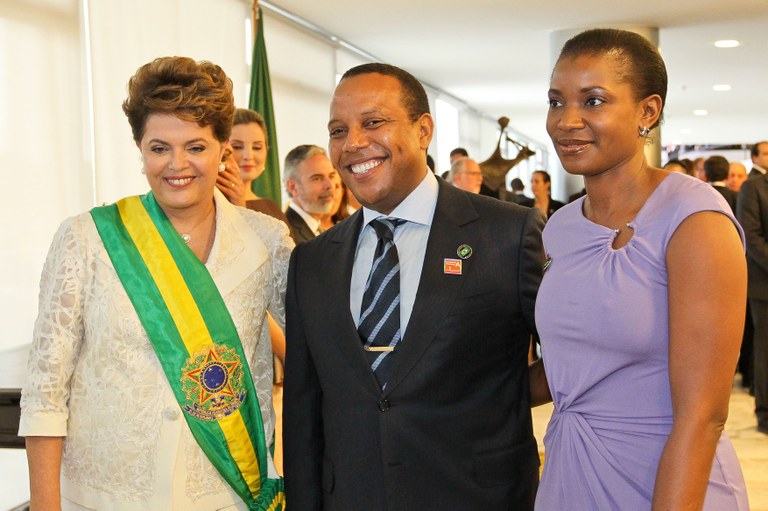 Presidenta Dilma recebe os cumprimentos de chefes de Estado e de Governo estrangeiros 4