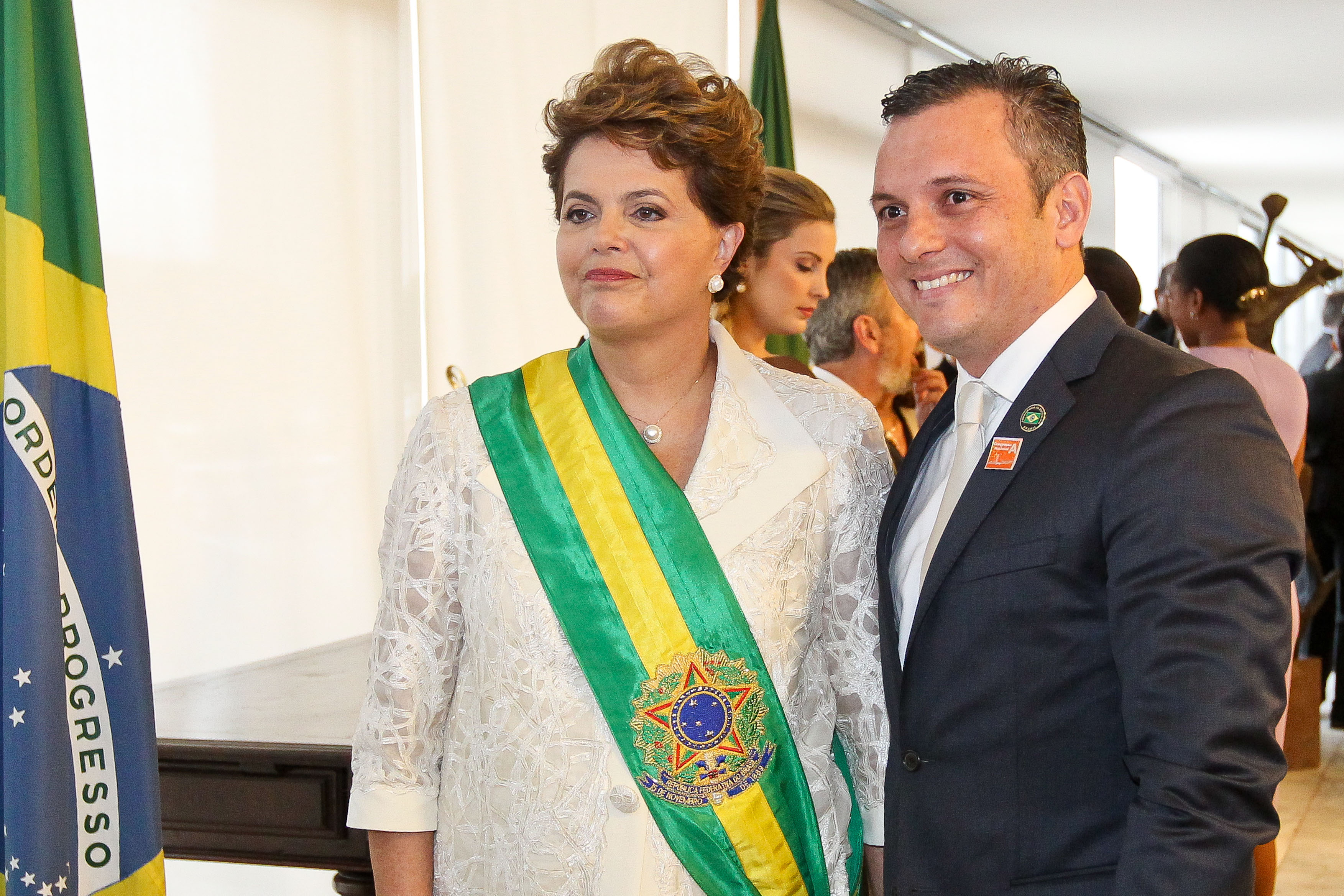 Presidenta Dilma recebe os cumprimentos de chefes de Estado e de Governo estrangeiros 3