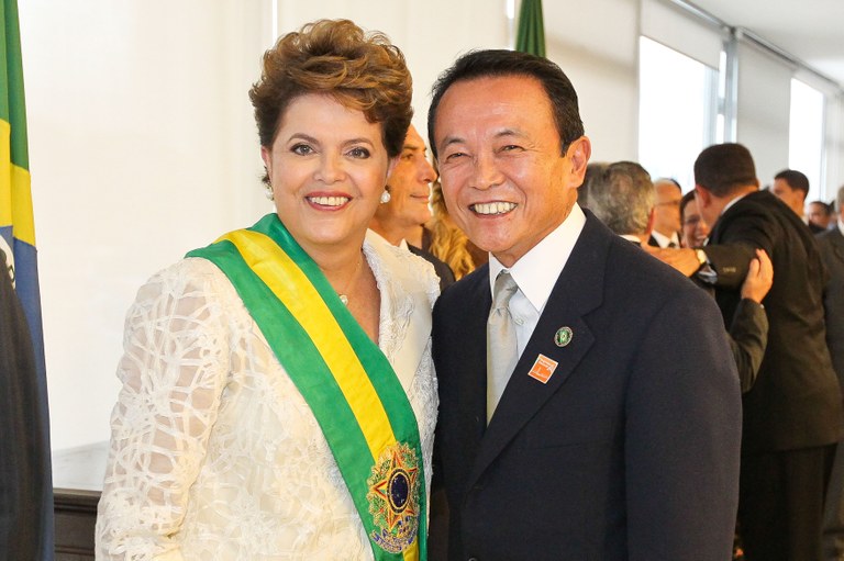 Presidenta Dilma recebe os cumprimentos de chefes de Estado e de Governo estrangeiros 5