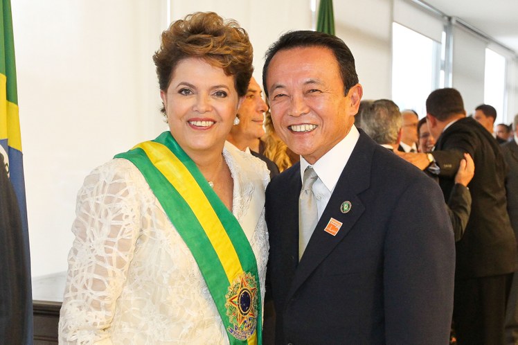 Presidenta Dilma recebe os cumprimentos de chefes de Estado e de Governo estrangeiros 5