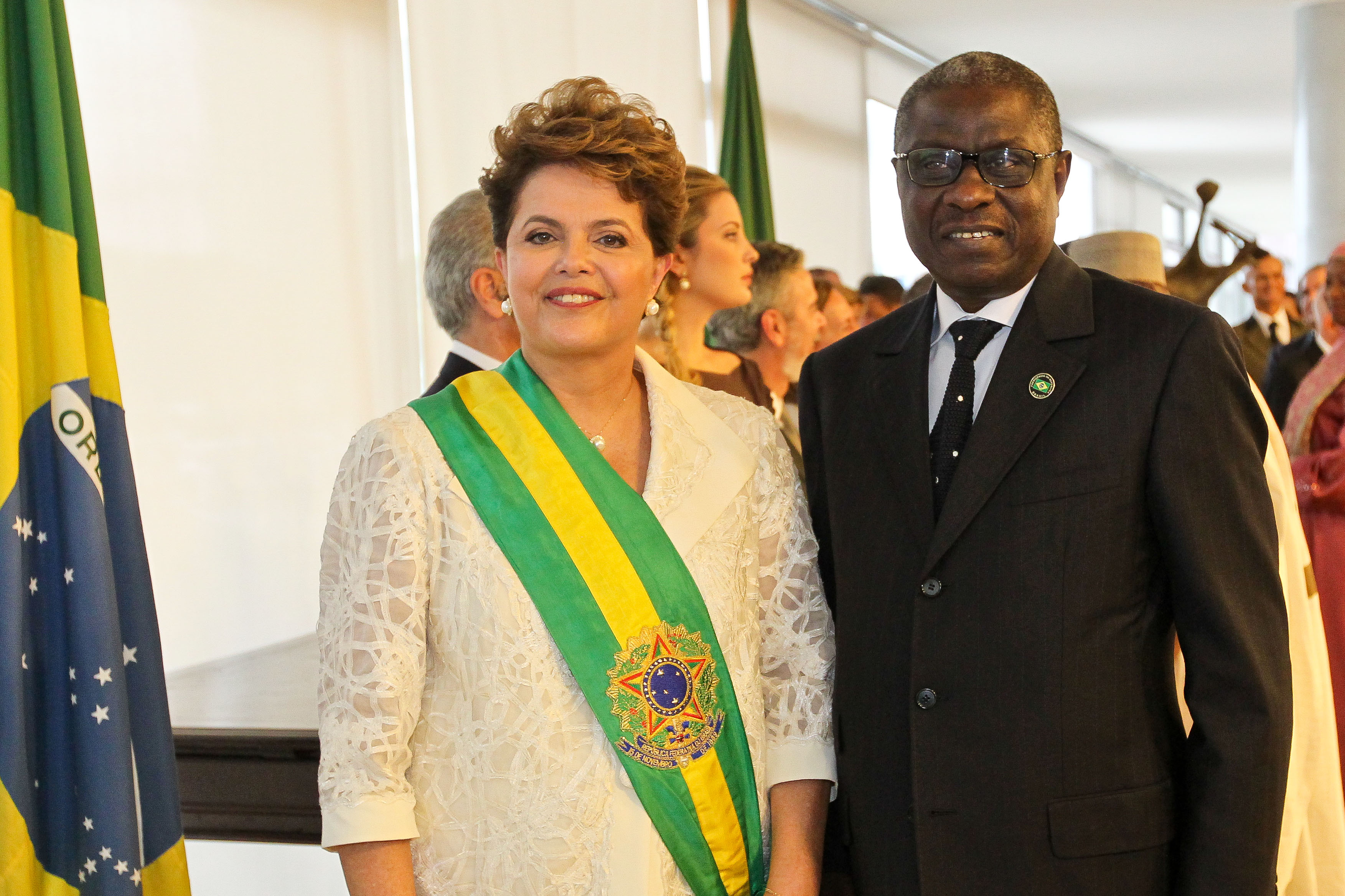 Presidenta Dilma recebe os cumprimentos de chefes de Estado e de Governo estrangeiros 10
