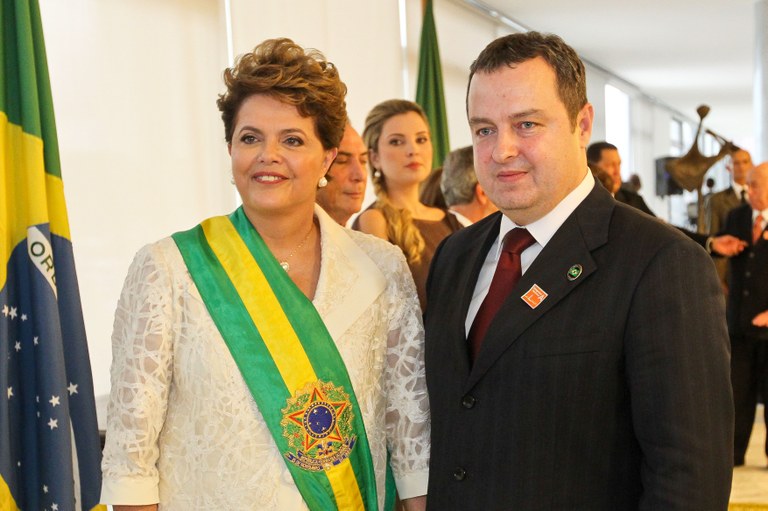 Presidenta Dilma recebe os cumprimentos de chefes de Estado e de Governo estrangeiros 11