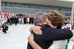 Dilma Rousseff recebe os cumprimentos do presidente Lula após receber faixa presidencial