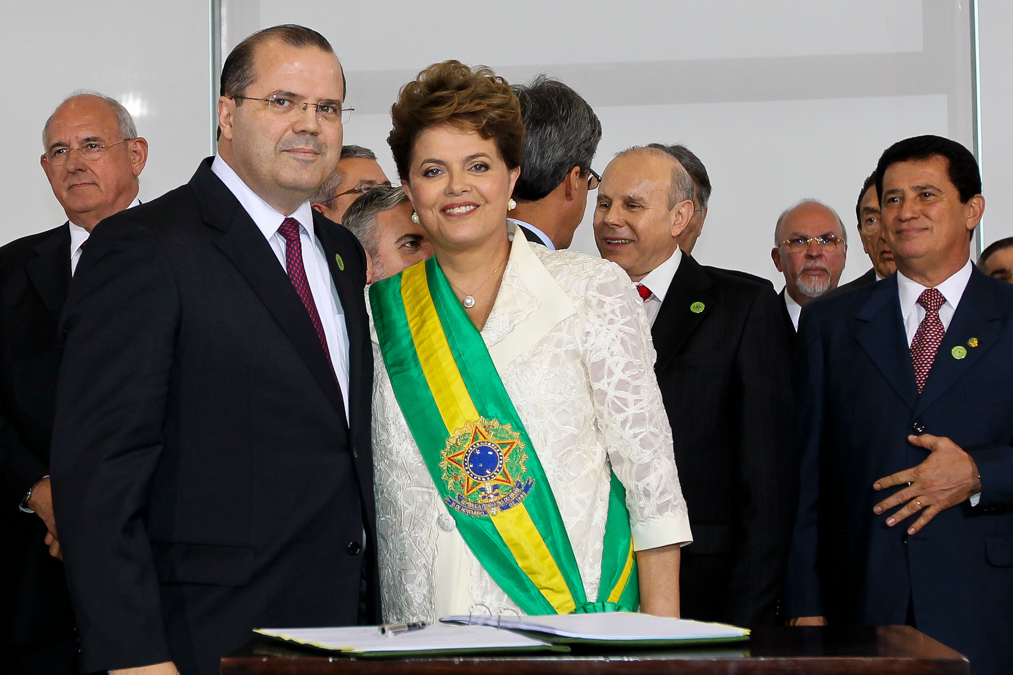 Presidenta Dilma empossa o presidente do Banco Central, Alexandre Tombini