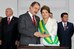 Presidenta Dilma empossa o ministro da Ciência e Tecnologia, Aloizio Mercadante