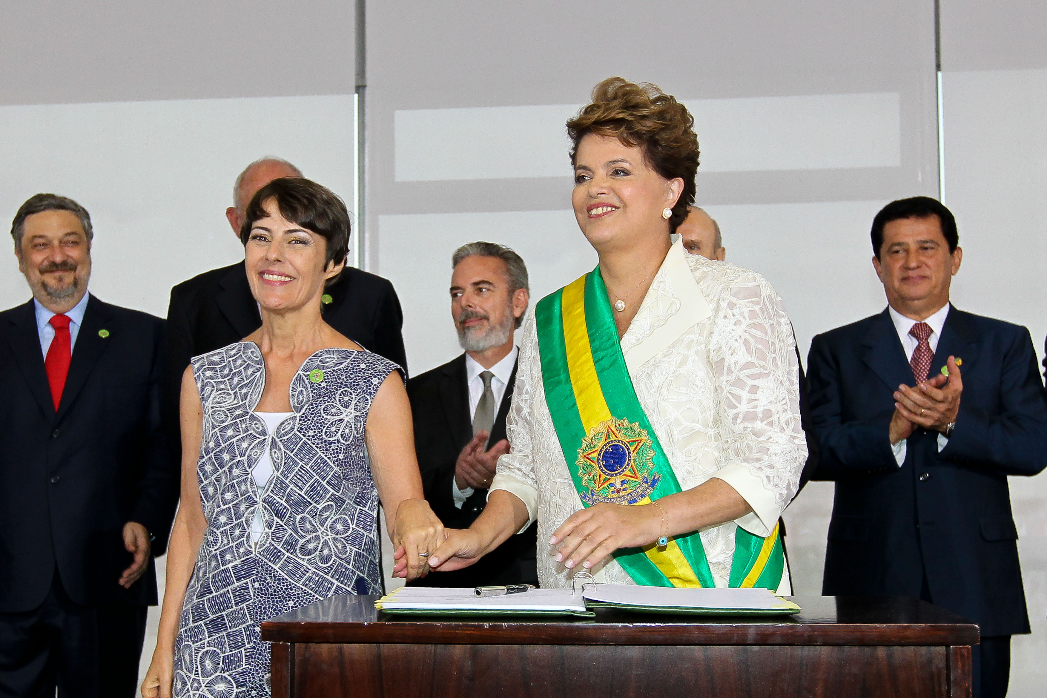 Presidenta Dilma empossa a ministra da Cultura, Ana Maria Buarque de Hollanda
