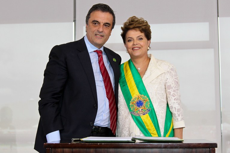 Presidenta Dilma empossa o ministro da Justiça, José Eduardo Cardozo