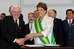 Presidenta Dilma empossa o ministro-chefe da Secretaria de Assuntos Estratégicos da Presidência da República, Moreira Franco