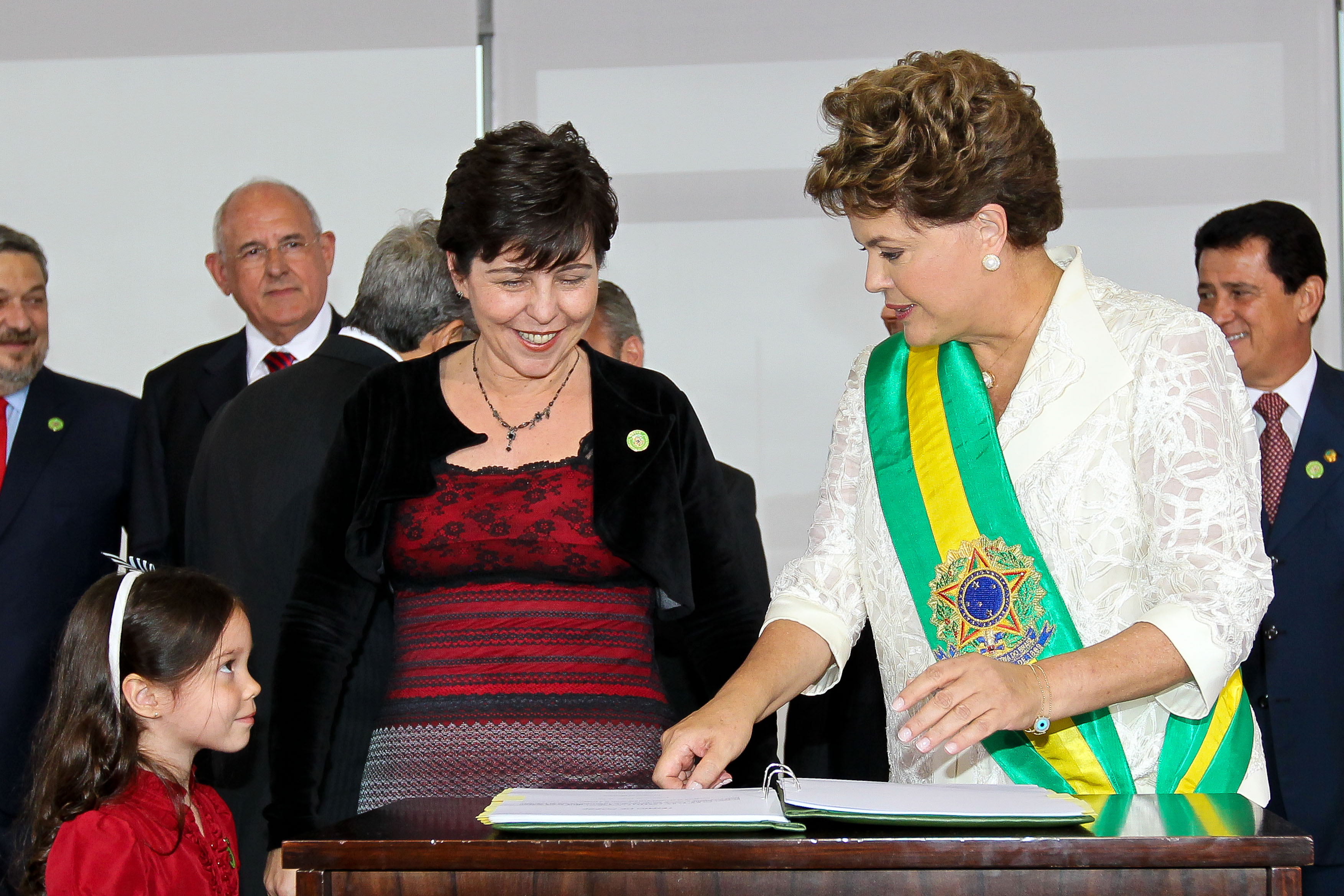 Presidenta Dilma Rousseff empossa a ministra do Desenvolvimento Social e Combate à Fome, Tereza Campello