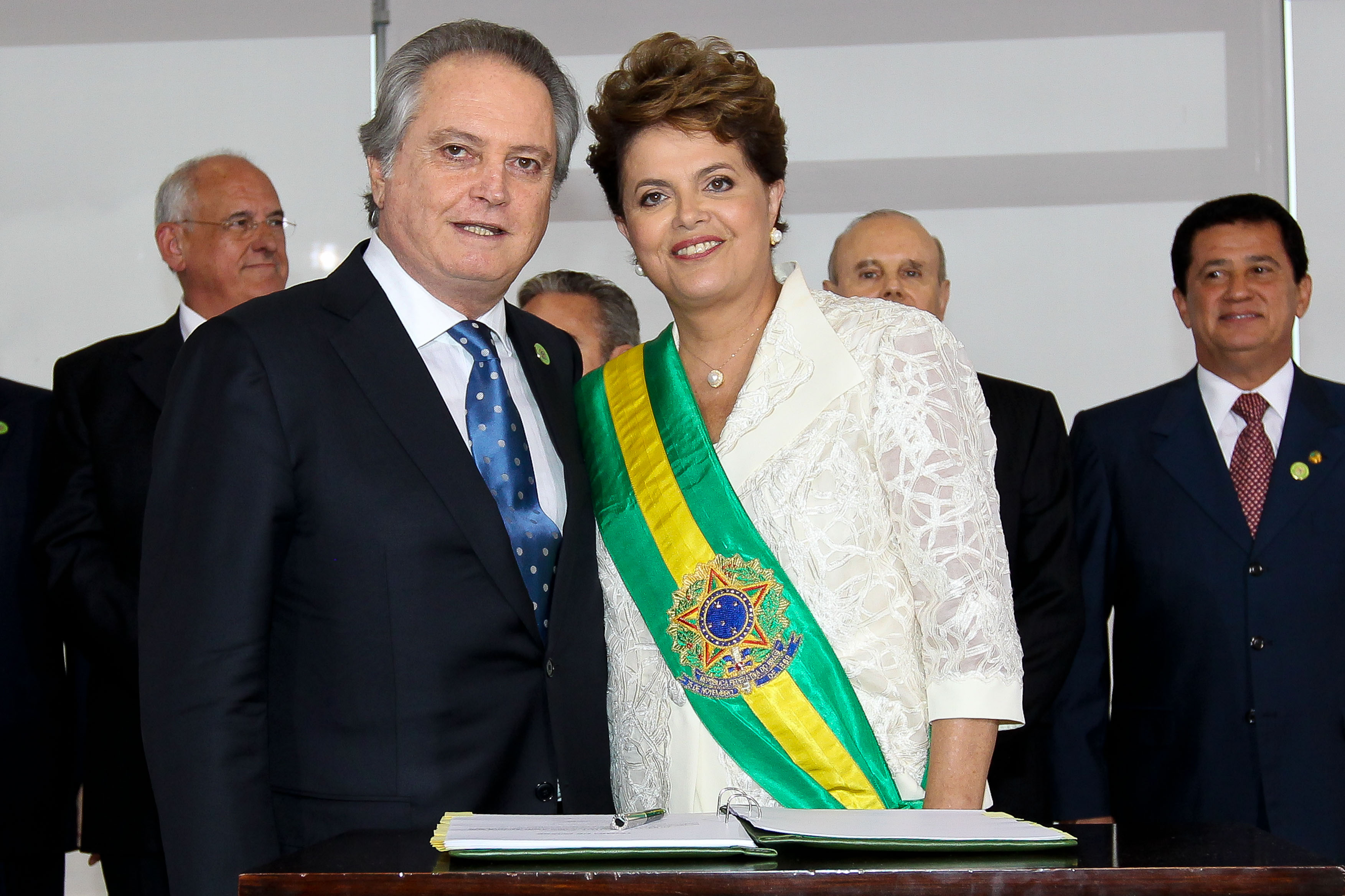 Presidenta Dilma Rousseff empossa o ministro da Agricultura, Pecuária e Abastecimento, Wagner Rossi