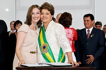 Presidenta Dilma Rousseff empossa a ministra-chefe da Secretaria de Direitos Humanos da Presidência da República, Maria do Rosário Presidenta Dilma Rousseff empossa a ministra-chefe da Secretaria de Direitos Humanos da Presidência da República, Maria do Rosário