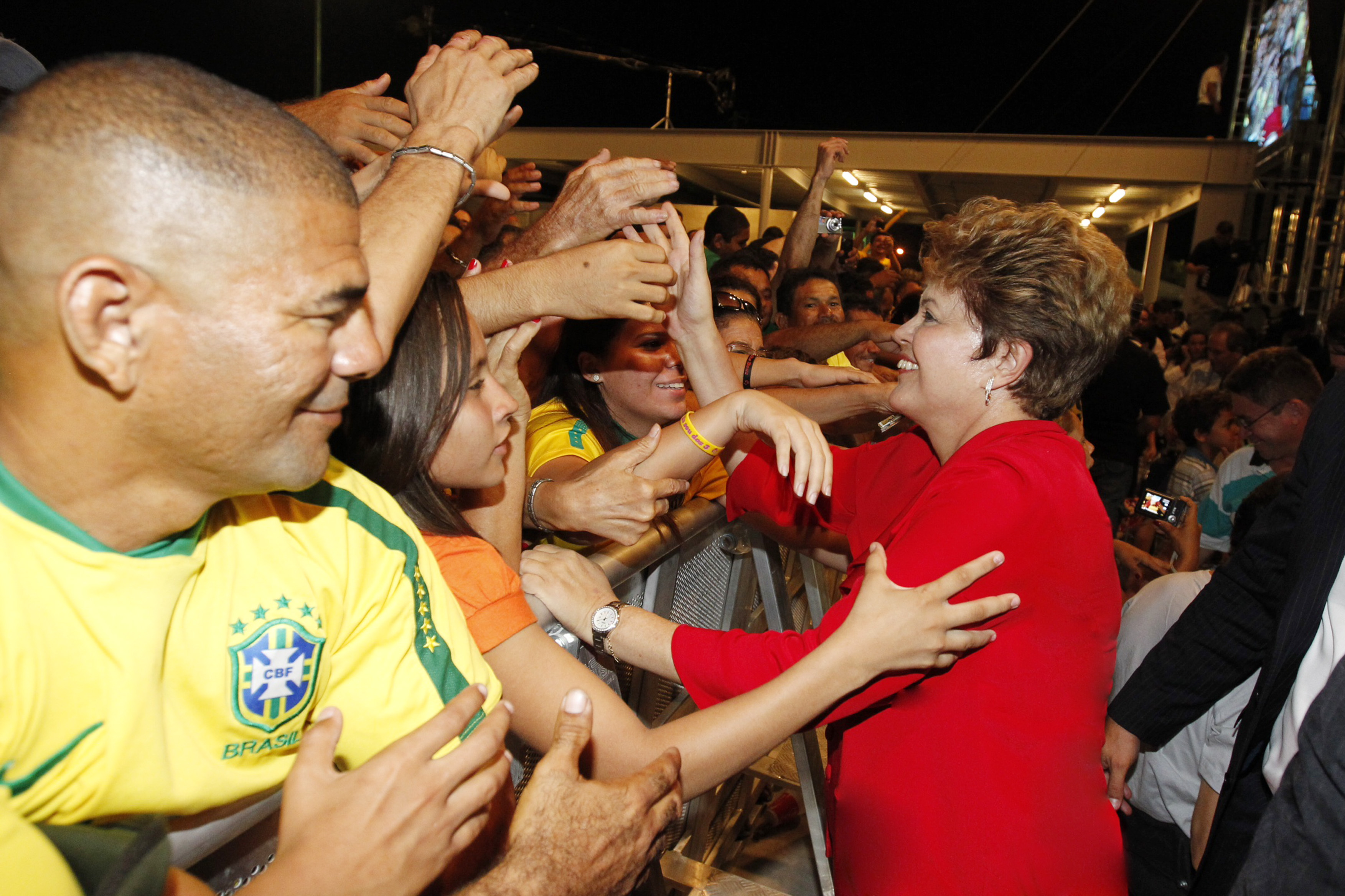 Presidenta Dilma Rousseff durante Apresentação da Arena Castelão - 07