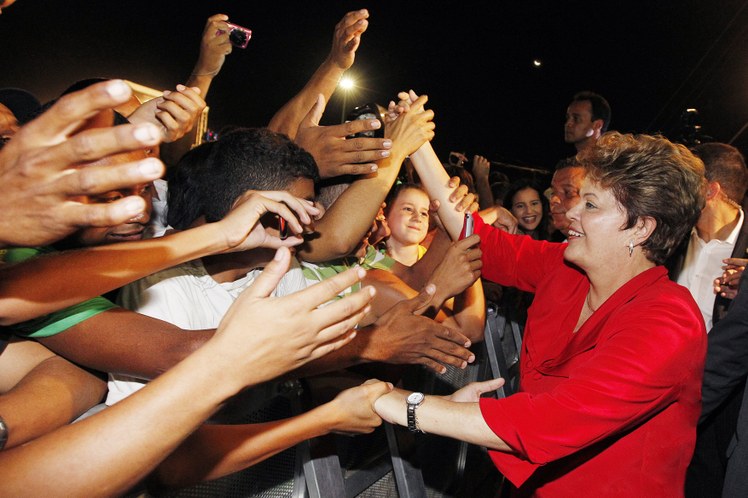Presidenta Dilma Rousseff durante Apresentação da Arena Castelão - 08