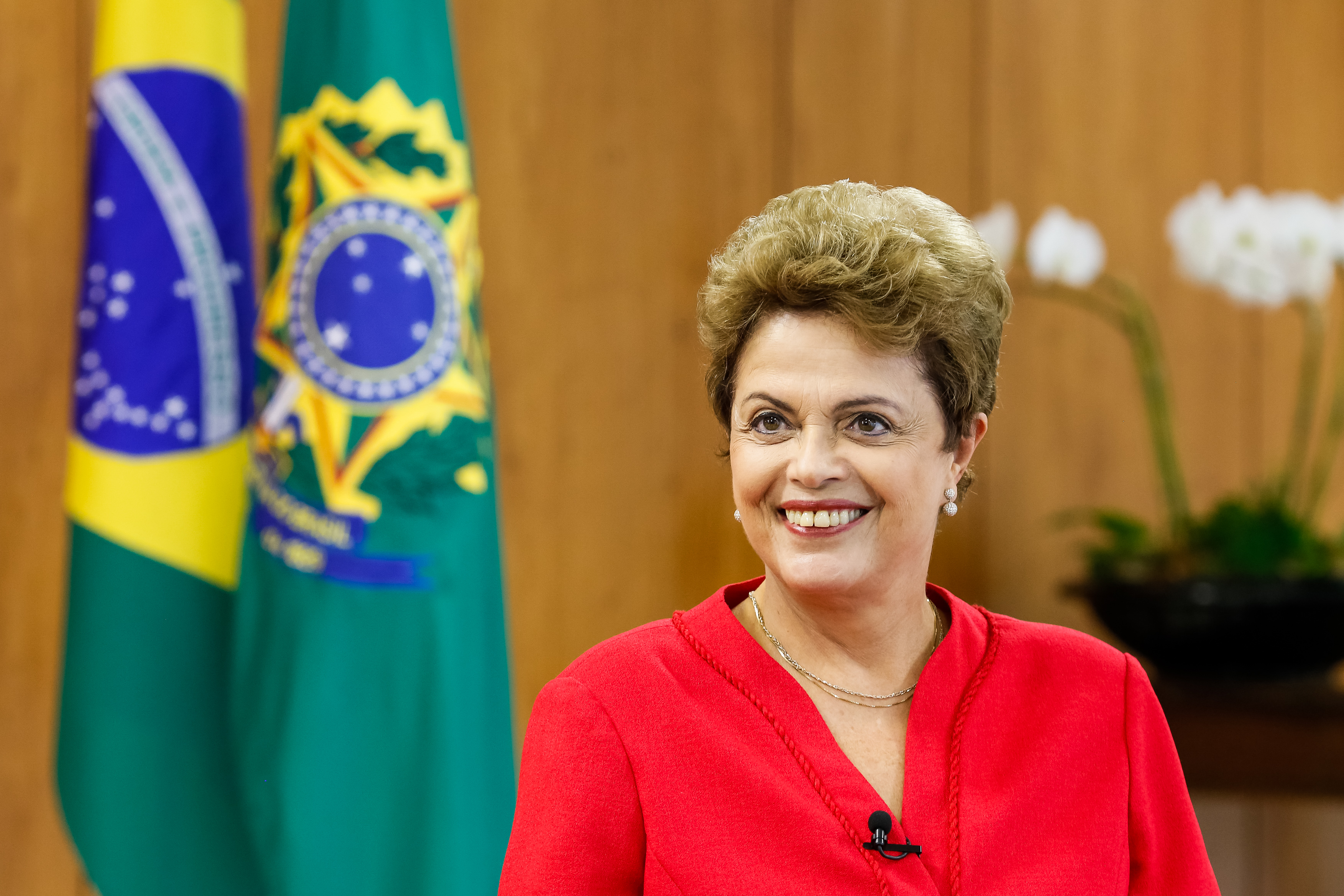 Presidenta Dilma Rousseff durante entrevista à TV Deutsche Welle - 02