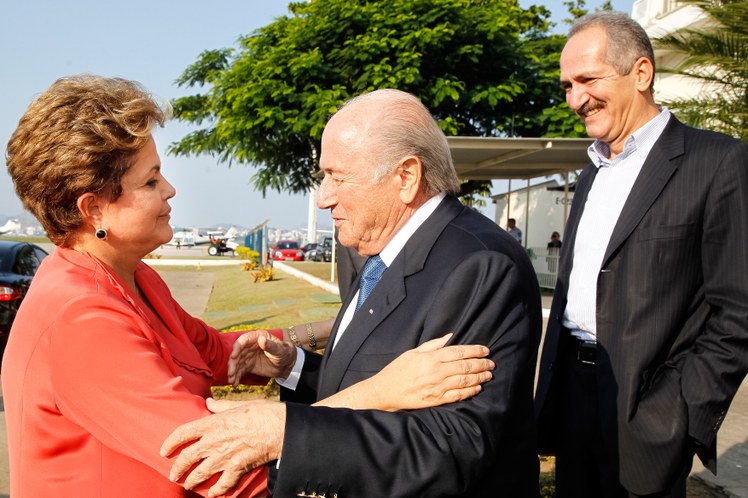 Presidente da FIFA, Joseph S. Blatter