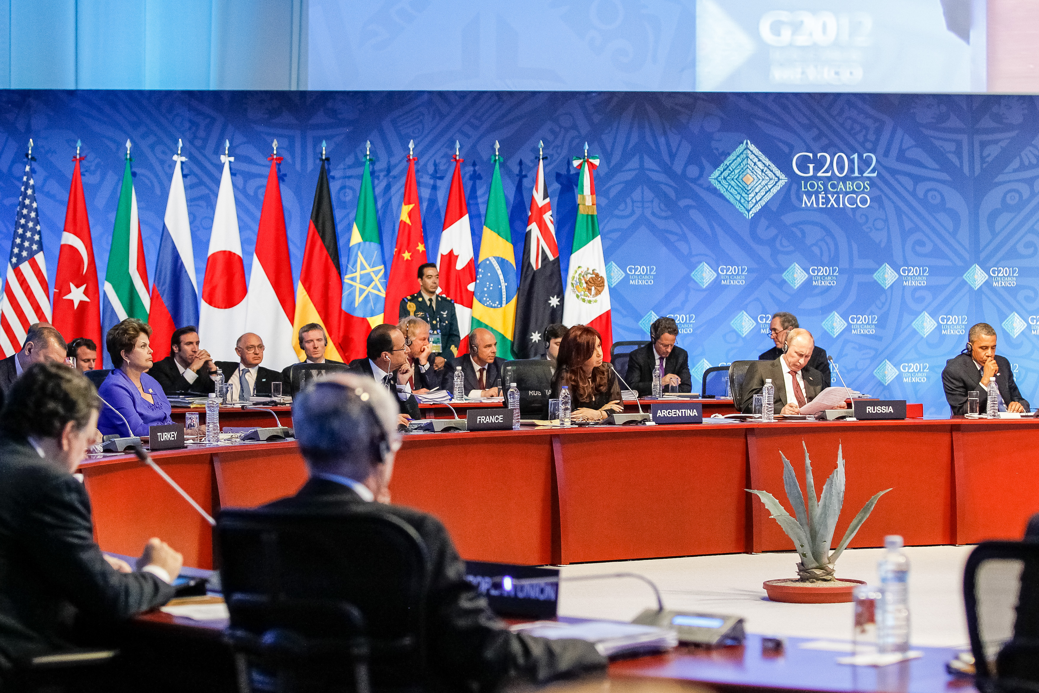 Primeira sessão de trabalho do G20 - 03