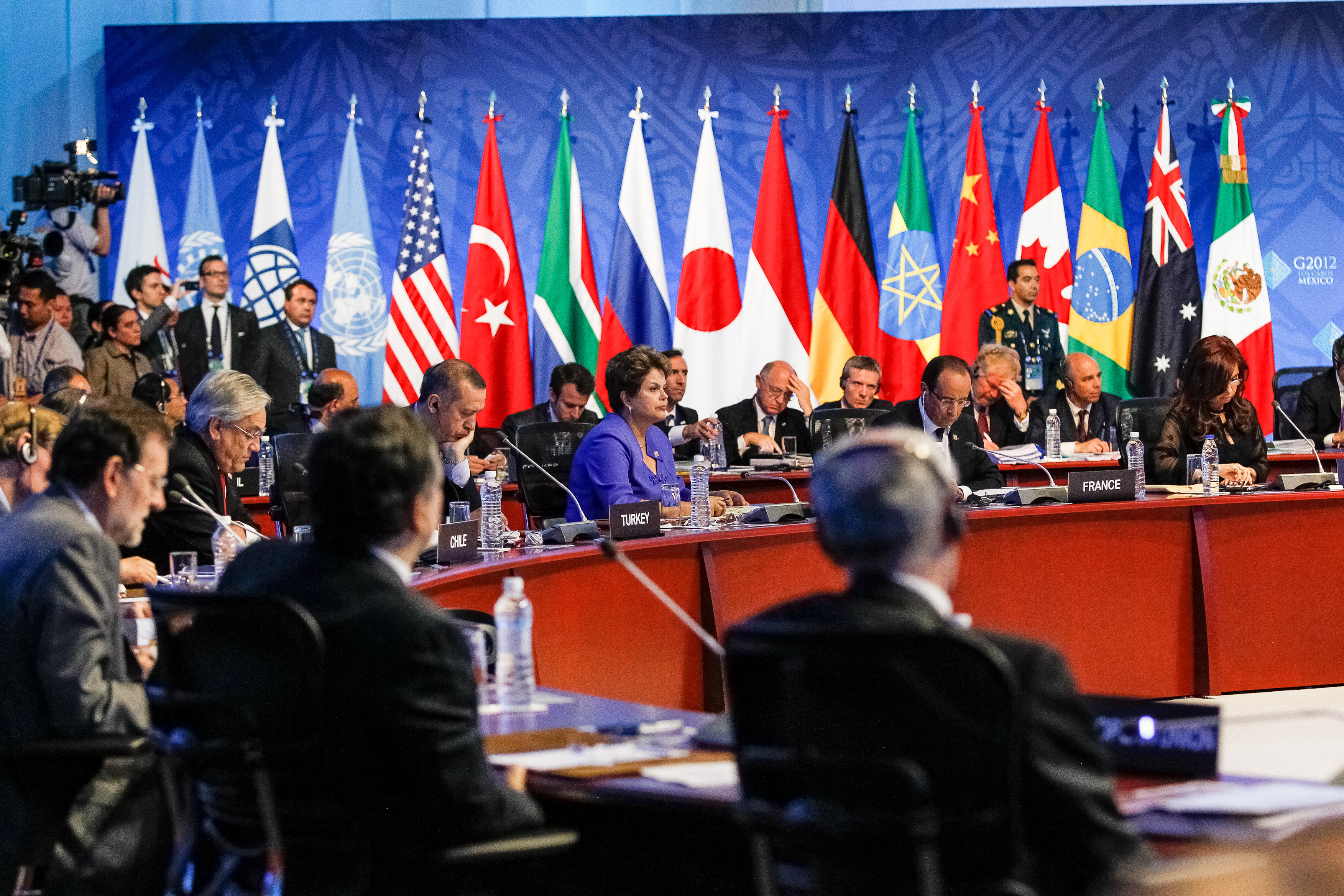 Primeira sessão de trabalho do G20 - 01