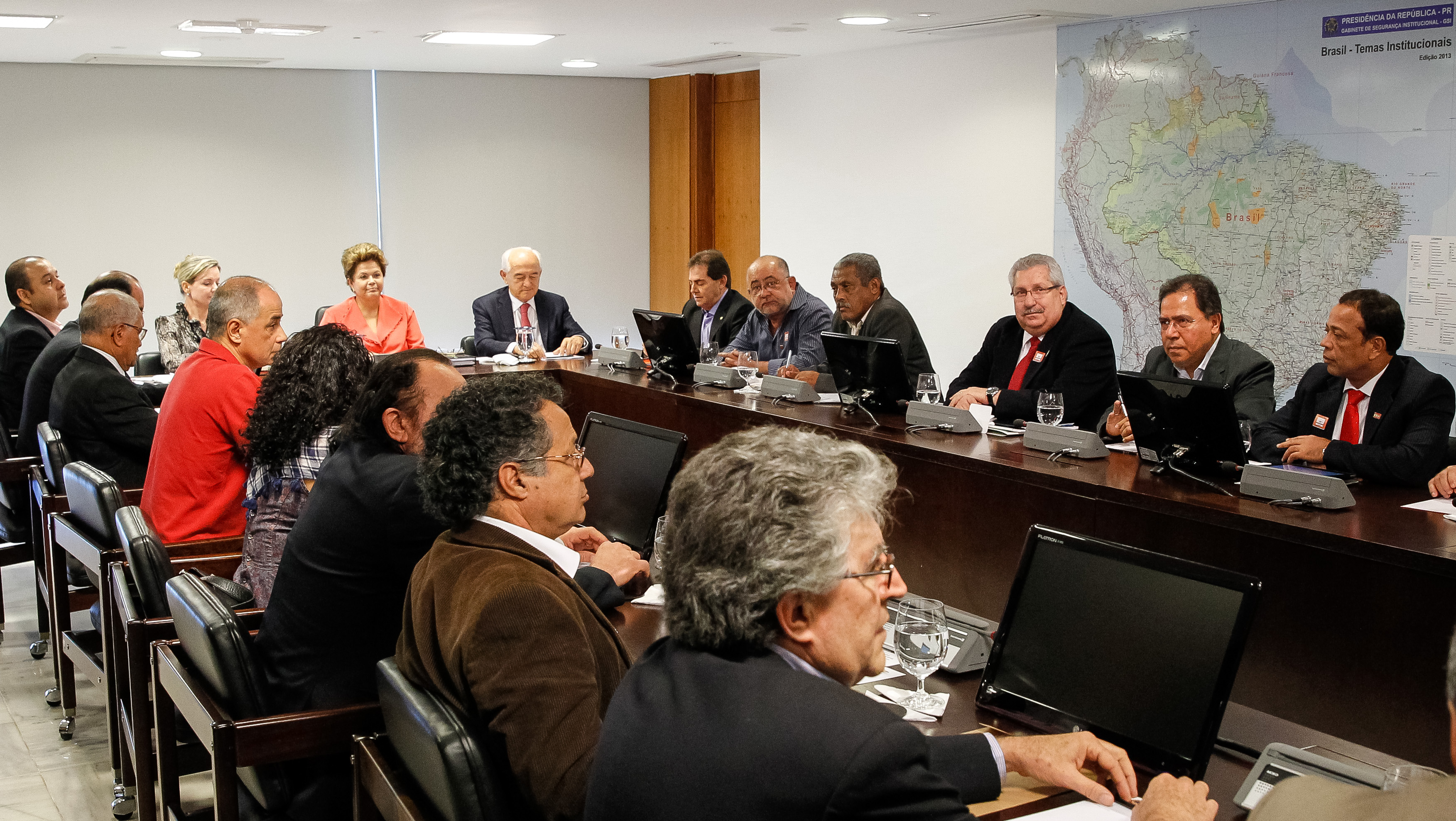 Representantes das Centrais Sindicais - 04