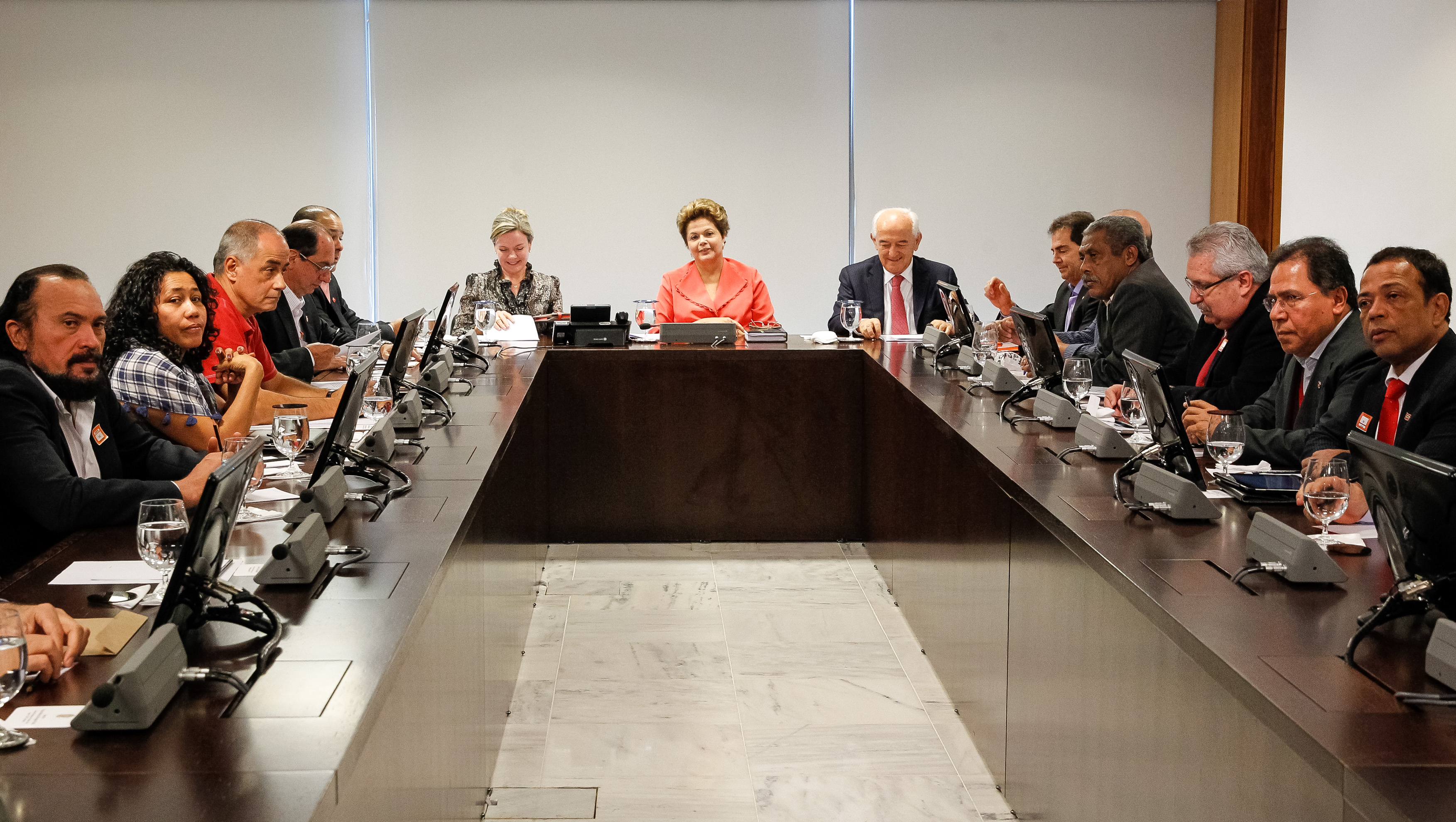 Representantes das Centrais Sindicais - 01