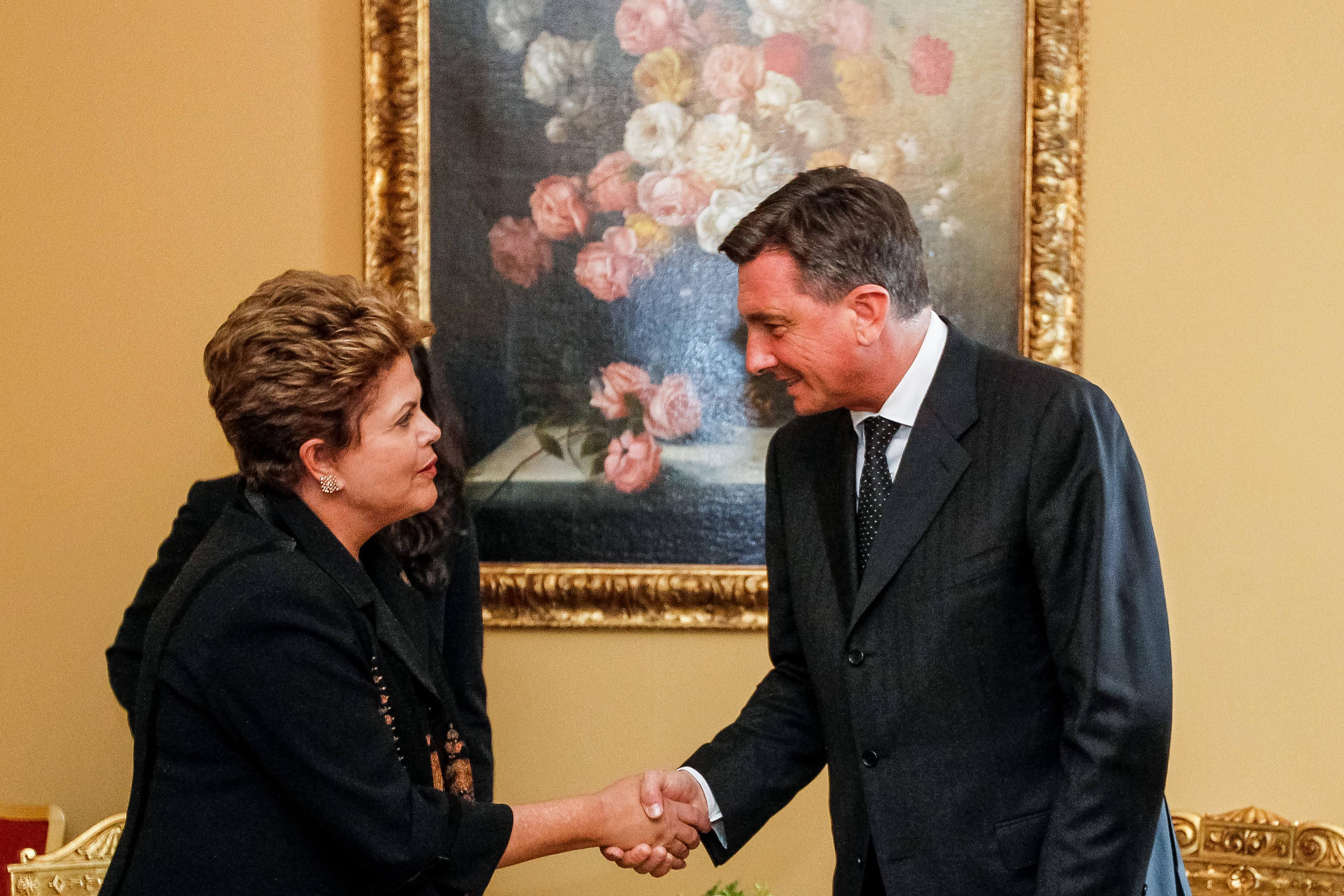 Reunião bilateral com o Presidente da Eslovênia, Borut Pahor - 02